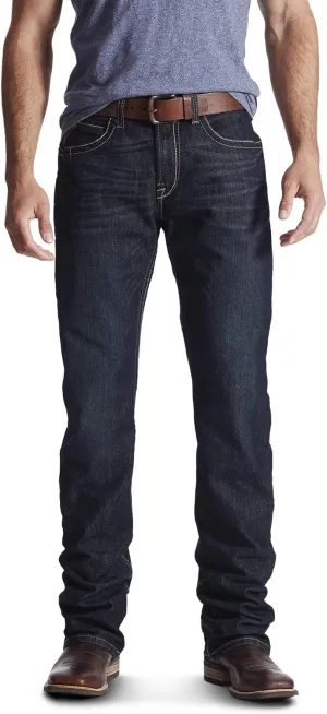 Ariat Men's Rebar M4 Relaxed DuraStretch Basic Boot Cut Jean