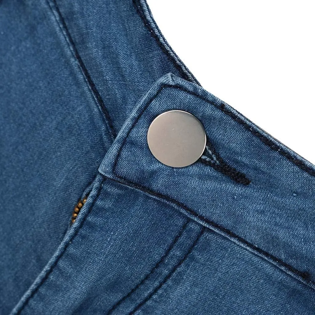 Bell Bottom Jeans for Women Petite Denim Pants Distressed Washed 70s Fashion Vintage Cowboy Jeans Bootcut Pant
