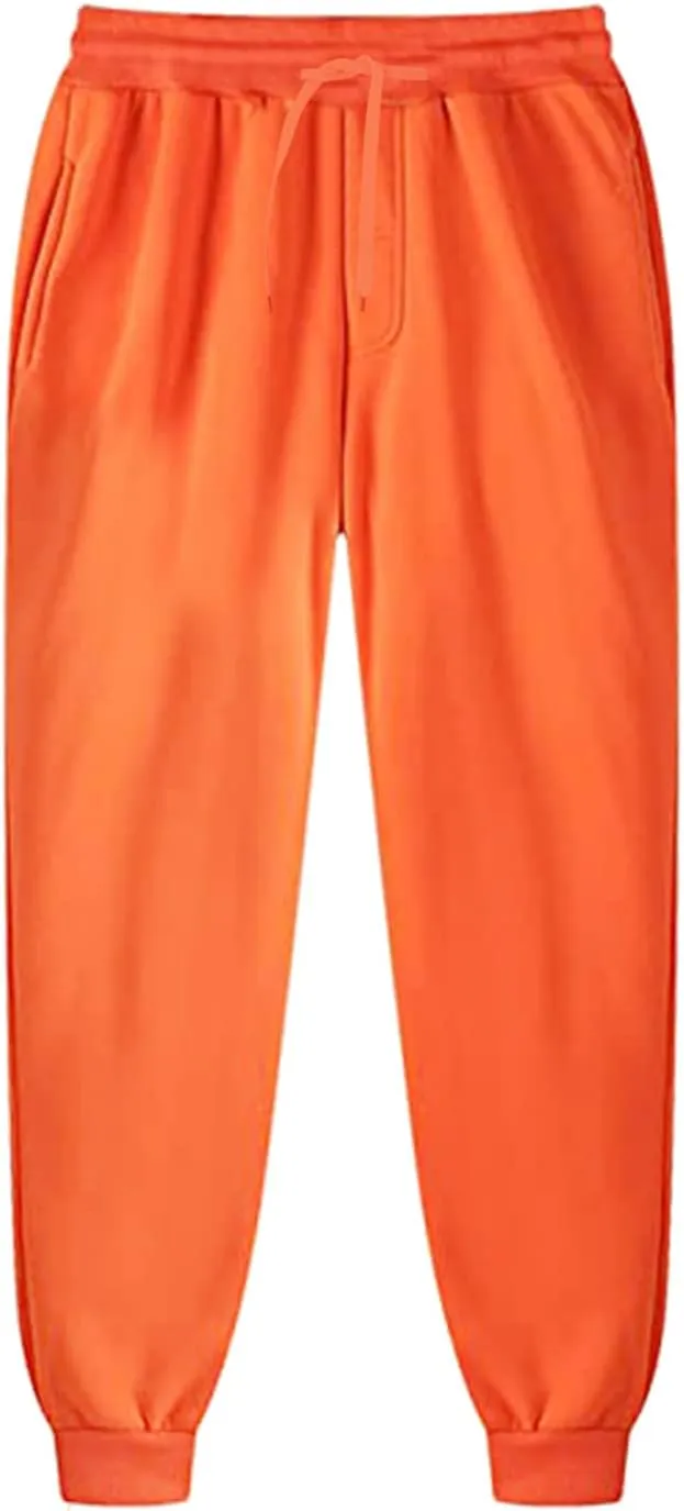 Big and Tall Cargo Pants for Men Sweatpants for Men Jogger Sports Pants Drawstring Sports Trousers Men's Casual Cargo