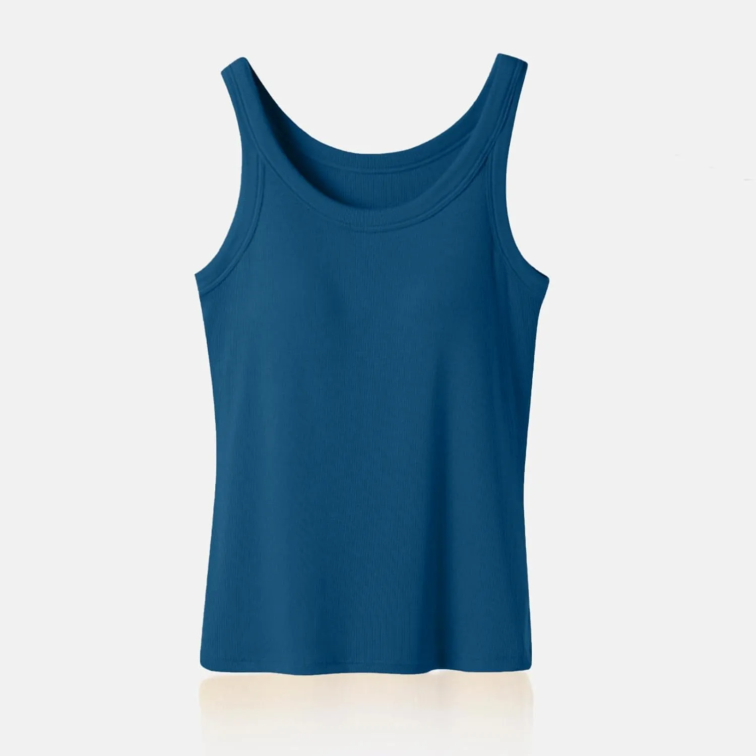 Built in Bra Tank Tops for Women Dress Casual Sleeveless Cotton Summer Tanks Workout Gym Athletic Yoga Shirts
