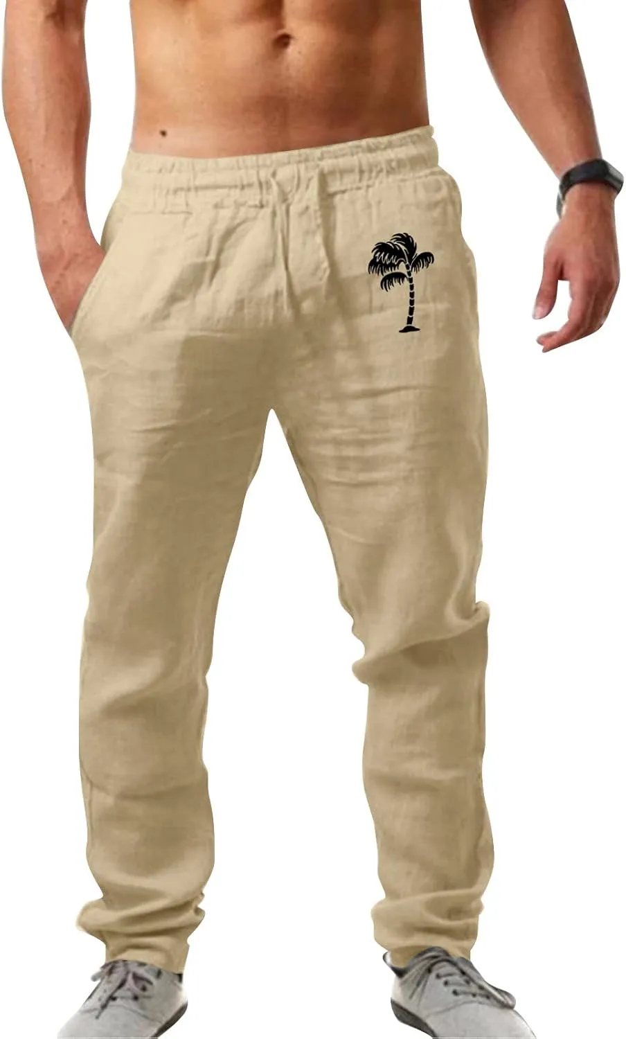 Cargo Pants for Men Big and Tall, Sweat Pants Sweatpants for Men Men's Fleece Sweatpants with Pockets Regular & Big