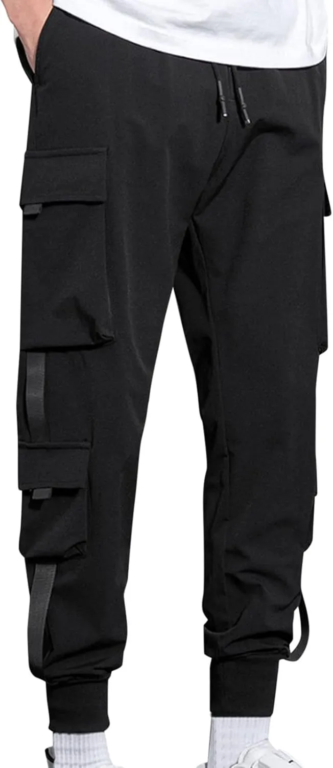 Cargo Pants for Men Joggers Pants Hiking Outdoor Twill Track Jogging Sweatpants Pants Men's Sweatpants Casual Lounge