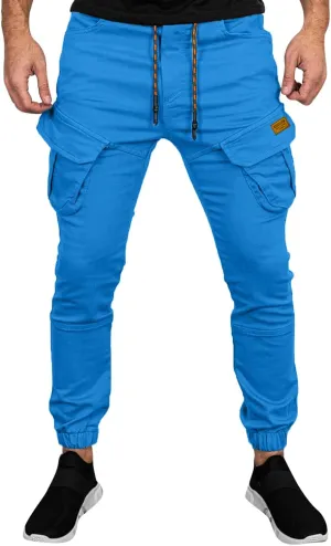 Cargo Pants for Men Relaxed Fit Multi Pockets Outdoor Sports Trousers Mens Casual Joggers Pants Big and Tall Athletic