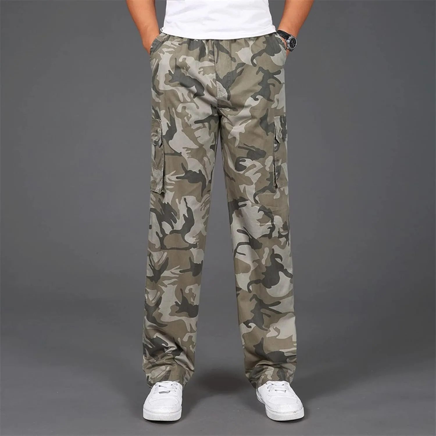 Cargo Pants for Men Relaxed Fit Tapered Sweatpant Casual Athletics Jogger Mens Casual Pants Mens Lounge Pants Fashion
