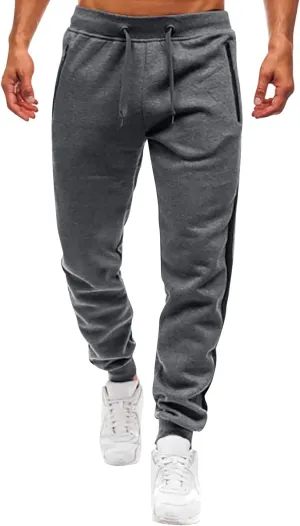 Cargo Sweatpants for Men Big and Tall Outdoor Tactical Pants with 9 Pockets Lightweight Ripstop Cargo Work Pants Mens