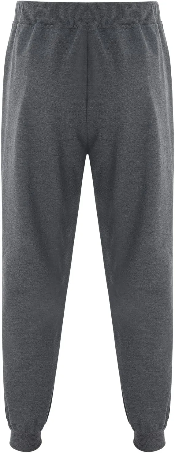 Cargo Sweatpants for Men Big and Tall Outdoor Tactical Pants with 9 Pockets Lightweight Ripstop Cargo Work Pants Mens