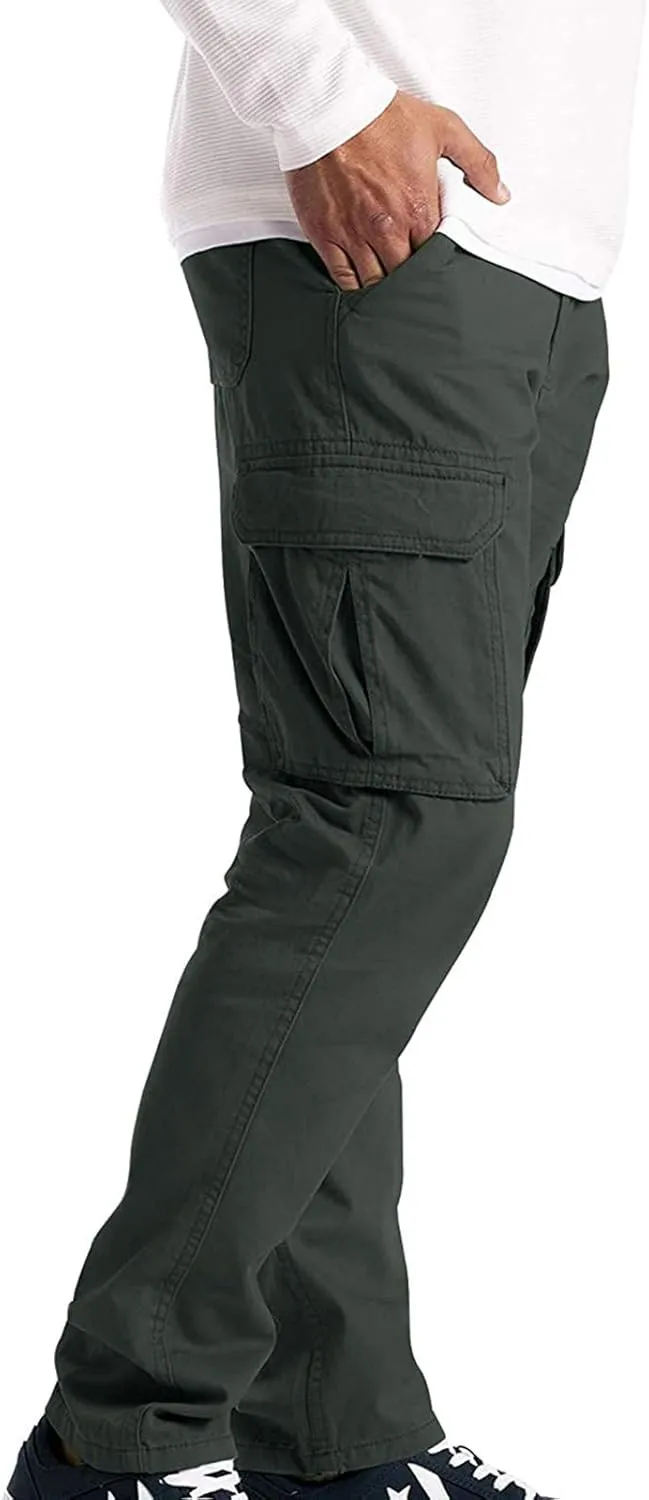 Cargo Sweatpants for Men Mens Lounge Pants Heavyweight Mens Fashion Athletic Joggers Pants Sweatpants Trousers Cotton