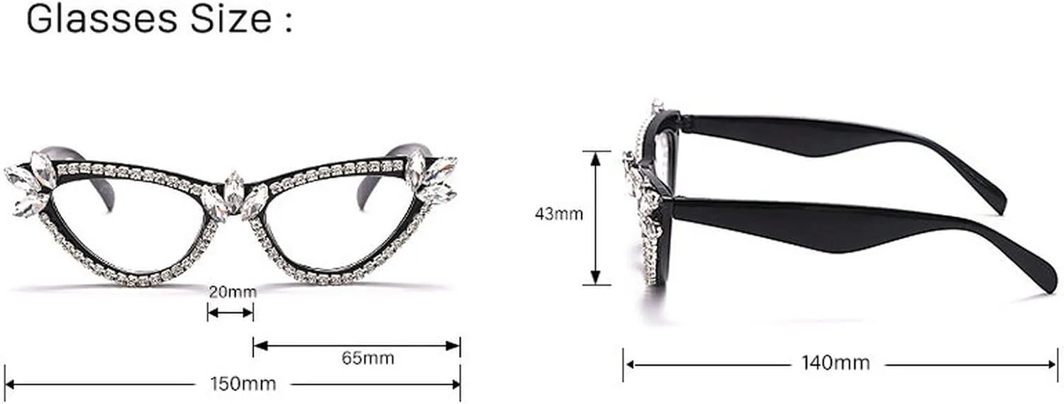 COTIA Cat Eye Diamond Sunglasses Women Punk Sun Glasses Crystal Vintage Rhinestone Glasses Eyewear UV400