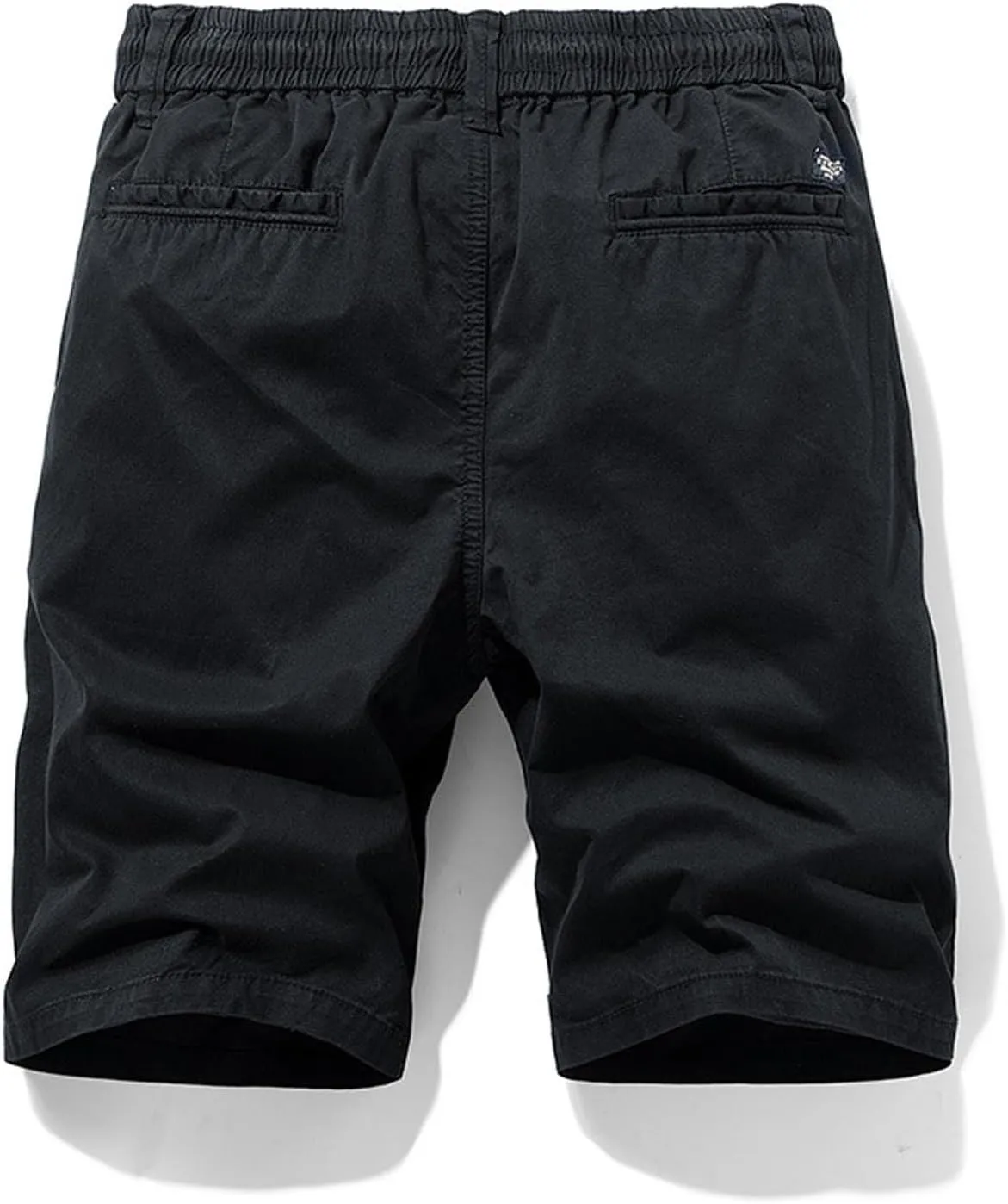 Dademeo Men's Cargo Shorts Running Shorts Multiple Utility Pockets Elastic Waist Cotton Hiking Shorts Outdoor Ripstop Shorts