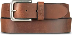 Eddie Bauer Men's Leather Belt | Casual | Everyday | Jeans | Trousers | Chinos | Metal Buckle