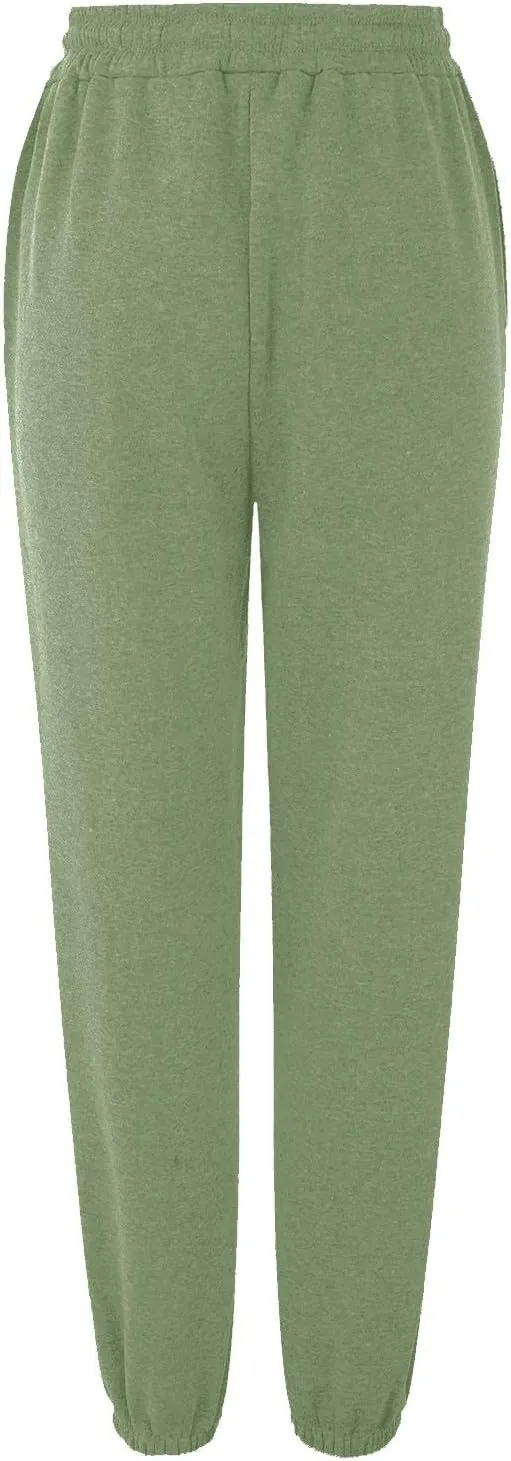 Hands Jogger for Women Track Athletic Pants High Waisted Straight Leg Sweatpants Summer Low Rise Running Jogger