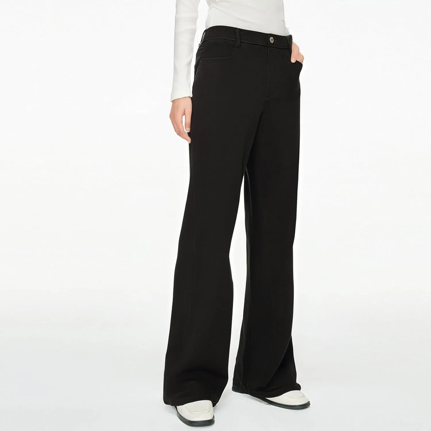Jeans for Women, Sweatpants Relaxed Wide Leg Jeans High Waisted Straight Denim