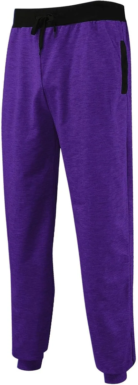 Jogger Sweatpants Women Drawstring Petite Pants Stretch Active Pants Jogger Fleece Trousers Pants with Zipper Pocket