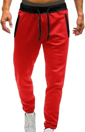 Jogger Sweatpants Women Drawstring Petite Pants Stretch Active Pants Jogger Fleece Trousers Pants with Zipper Pocket