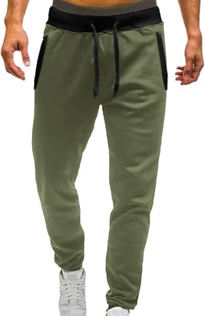 Jogger Sweatpants Women Drawstring Petite Pants Stretch Active Pants Jogger Fleece Trousers Pants with Zipper Pocket