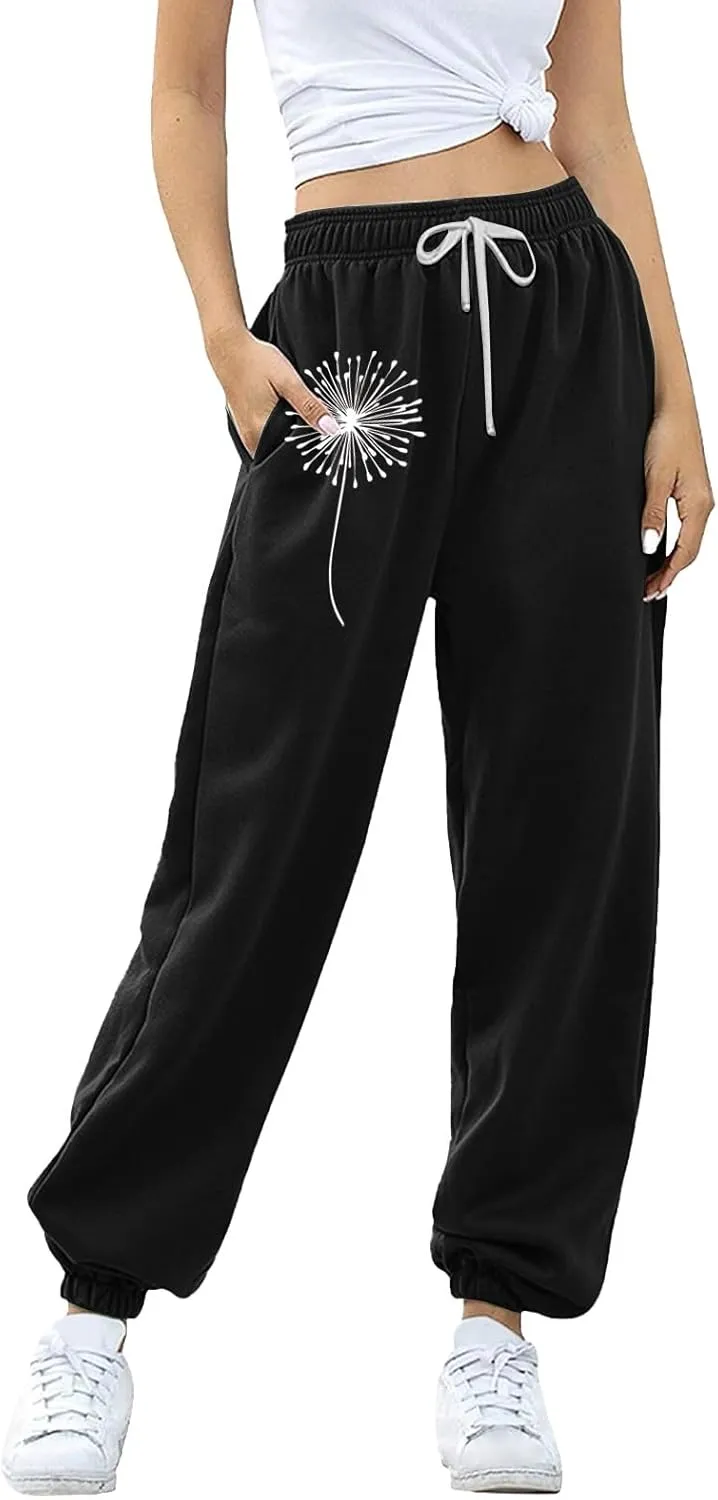 Joggers for Women 2024 Joggers Pants Workout High Waisted Yoga Pants with Pockets 3X Athletic Pants Comfortable
