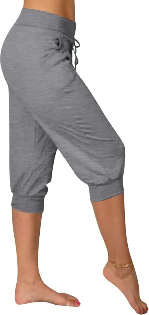 LCMTWX Running Shorts Cropped Elastic Pants for Women Fashion Casual Fashion Shorts Trousers Solid Ppants Running Shorts
