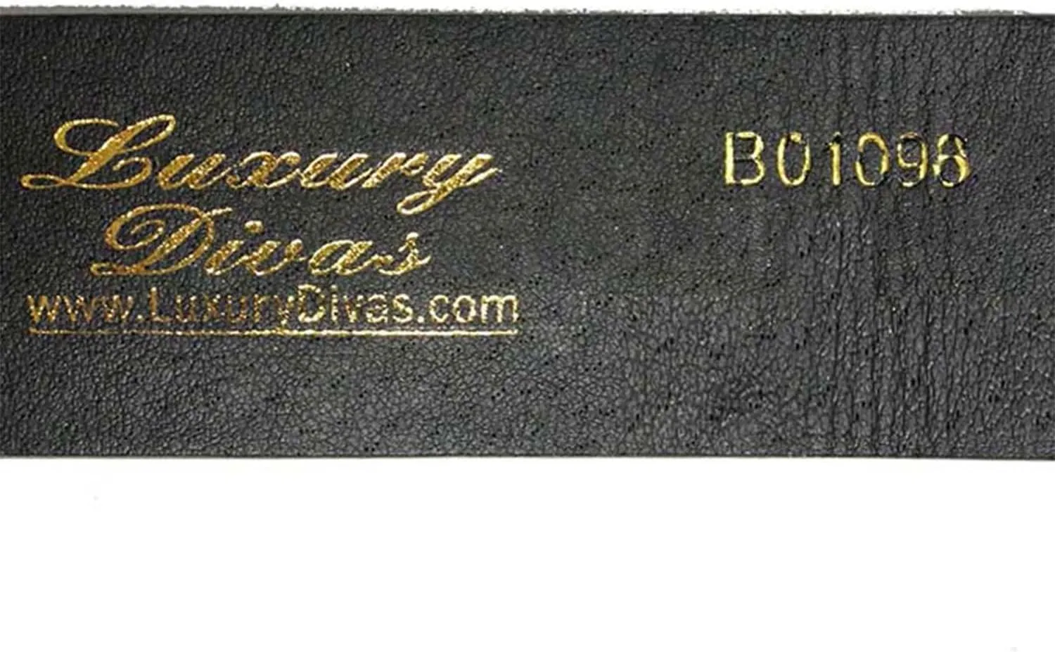 Luxury Divas Rhinestone Studded Western Belt For Women