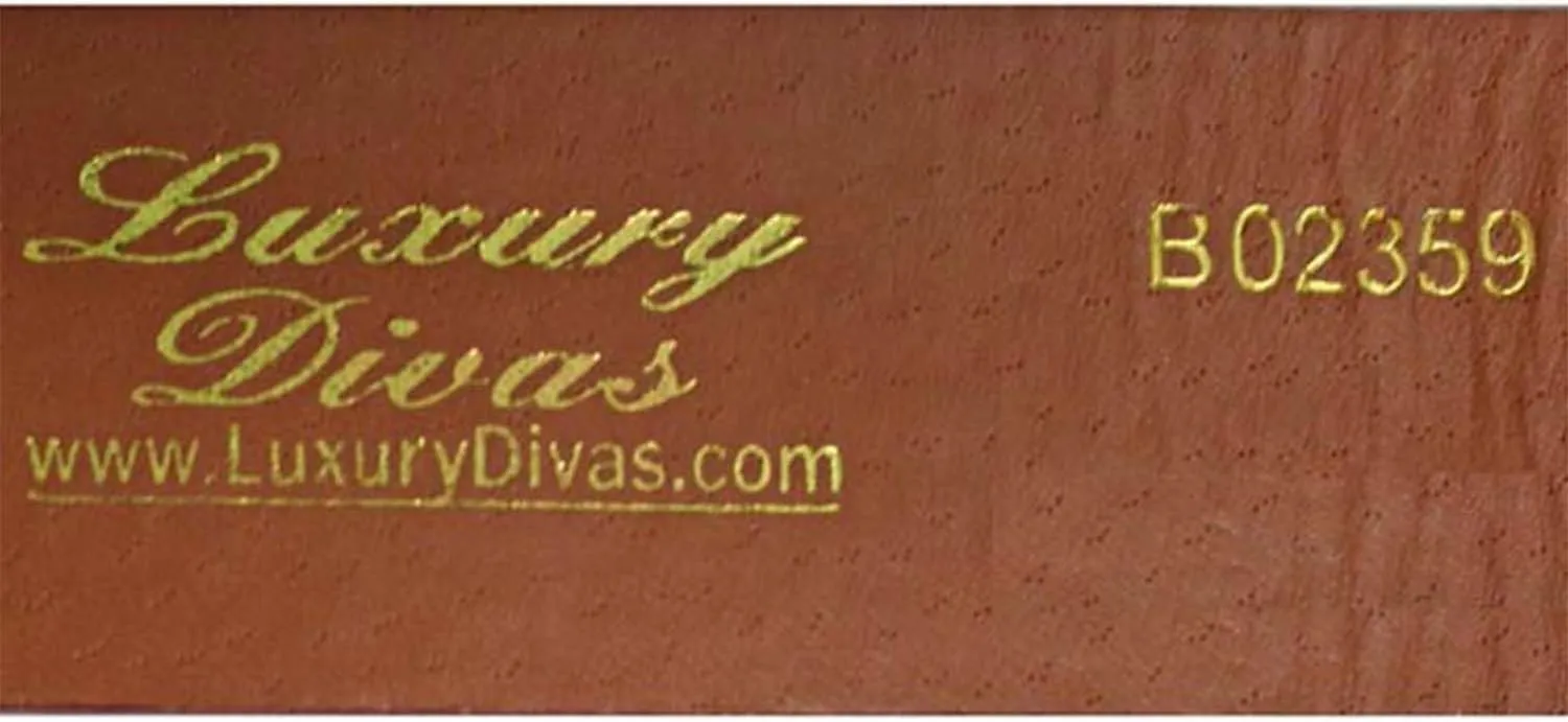Luxury Divas Rhinestone Studded Western Belt For Women