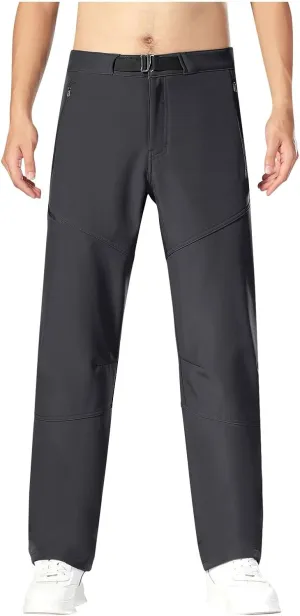 Men's Casual Sports Pants Loose Fit Elastic Waist Patchwork Sweatpants Pants Lightweight Solid Straight Trousers