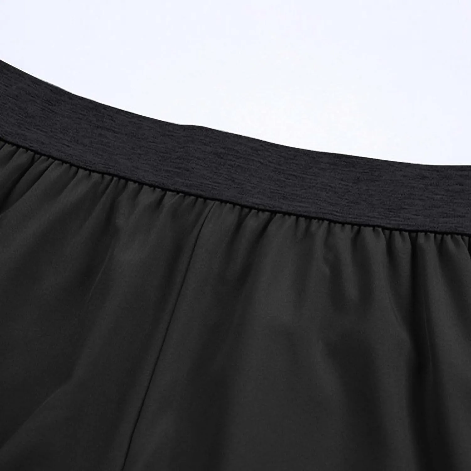 Mens Running Shorts Quick Dry Gym Athletic Workout Shorts Casual Elastic Waist Summer Shorts with Side Pockets