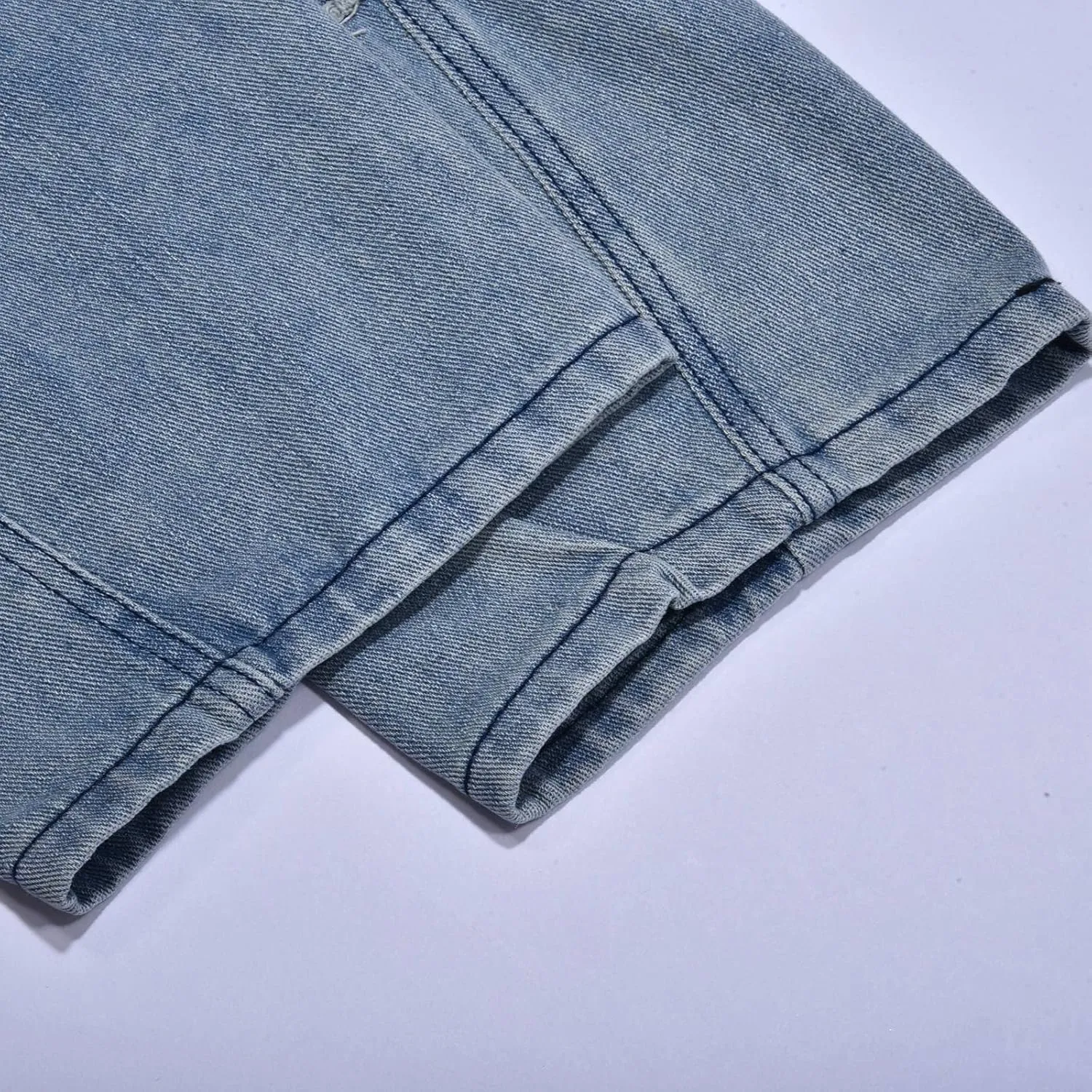 Mens Star Graphic Y2K Baggy Jeans Relaxed Fit Casual Hip Hop Wide Leg Trousers Fashion Loose Denim Pants Streetwear