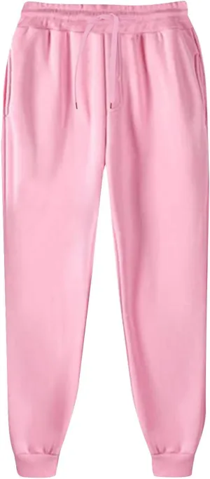 Mens Sweatpants with Pockets Big and Tall Fleece Jogger Sweatpants Men's Basic Active Fleece Jogger Pants Sweatpants