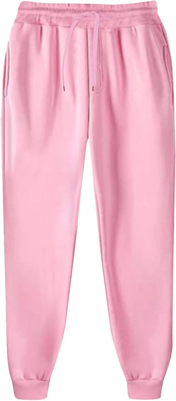 Mens Sweatpants with Pockets Big and Tall Fleece Jogger Sweatpants Men's Basic Active Fleece Jogger Pants Sweatpants