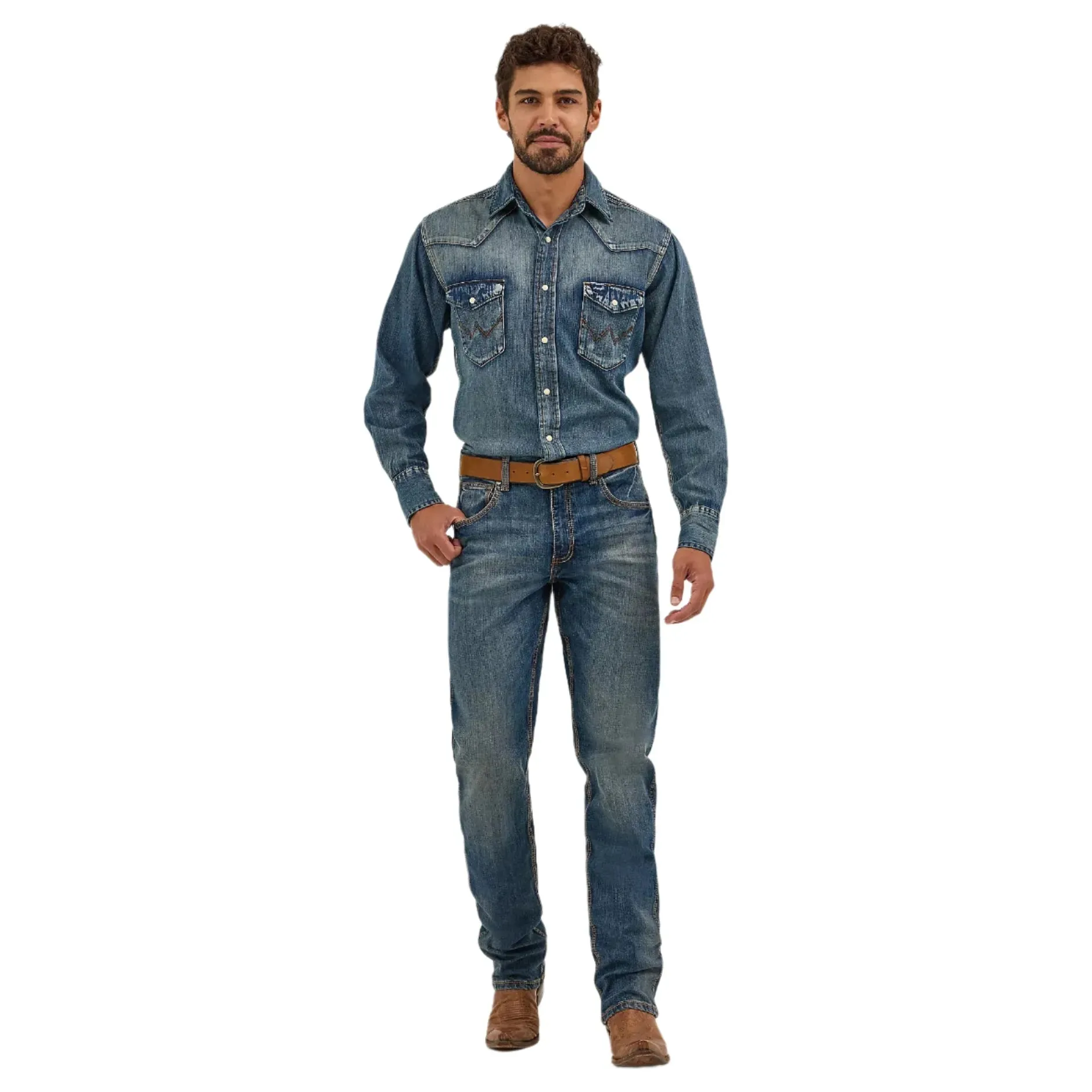 Men's Wrangler Retro® Slim Fit Straight Leg Jean 10WLT88BZ