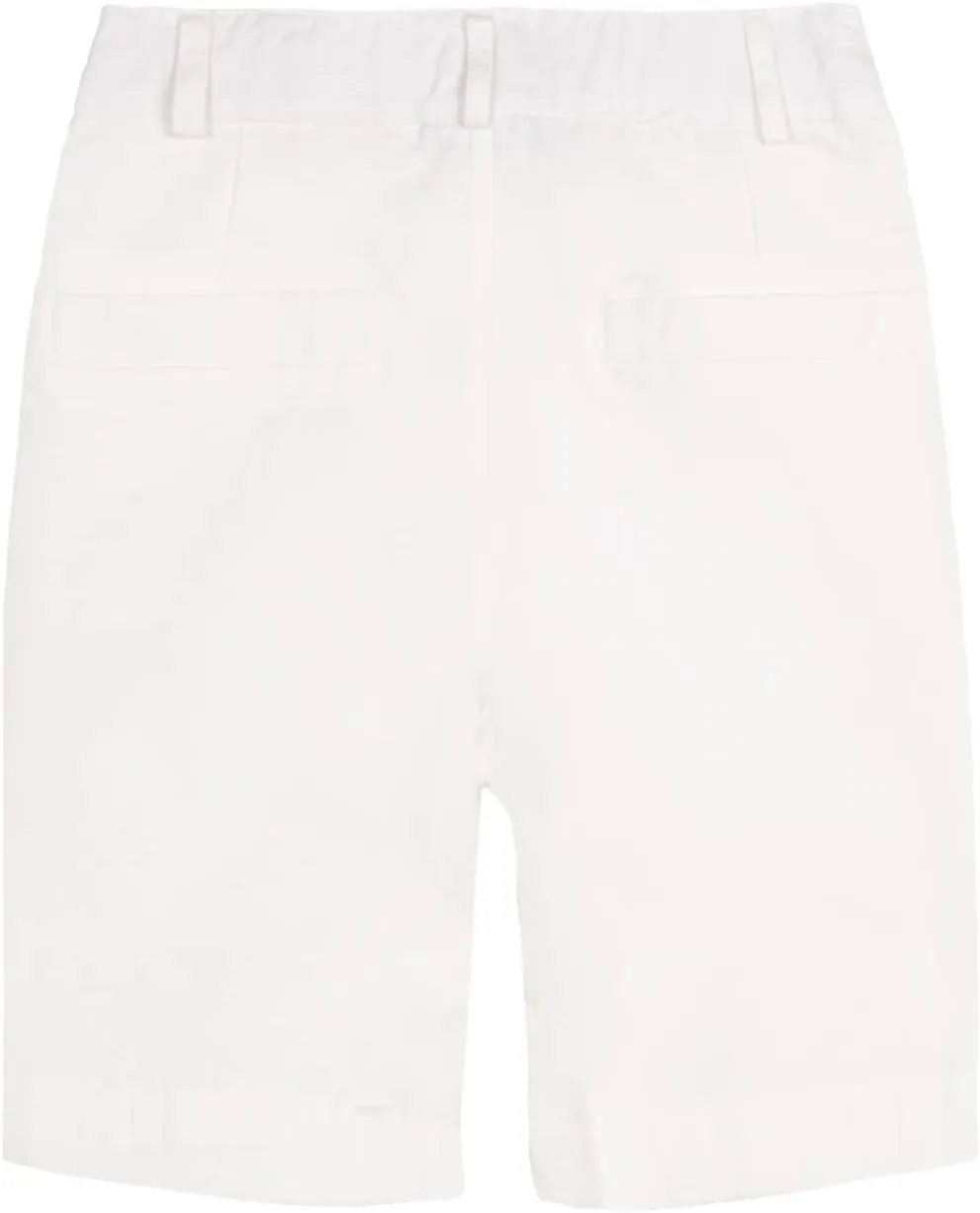 Mud Kingdom Boys Shorts School Uniform Flat Front Twill Chino Shorts 4-16 Years