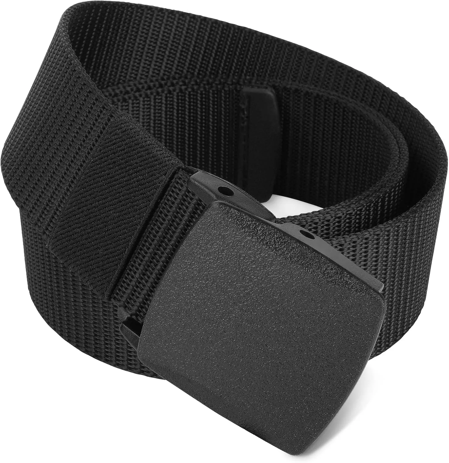 Nylon Web Belts, Work Belts for Men, Outdoor Military Belt, Plastic Buckle Mens Nylon Belt, Adjustable Nylon Belt