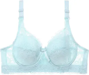 Sexy Bras for Women Push Up Full Coverage Bras High Support Seamless No Underwire Gathering Breathable Casual Bralettes