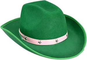 Solid Color Cowboy Hat Theme Party Wide Brim Hat Unisex Costume Hats Hippies Halloween Costume Hat Cool Accessories