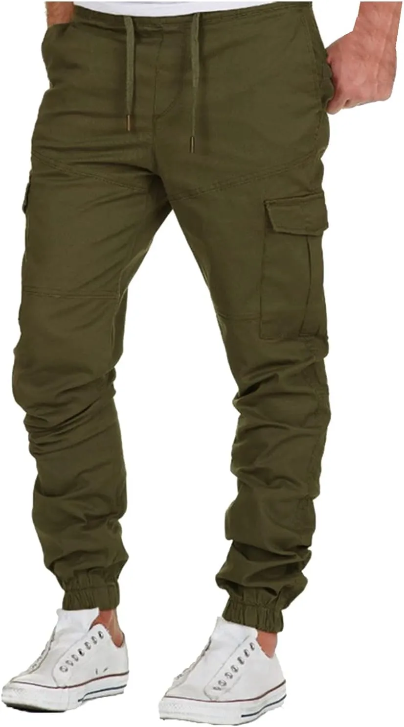 Sweatpants for Men Big and Tall Casual Mens Gifts Cargo Pants Hiking Workout Joggers Men's Basic Active Pants for Men