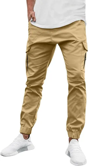 Sweatpants for Men Big and Tall Casual Mens Gifts Cargo Pants Hiking Workout Joggers Pants with Pockets Camping Pants