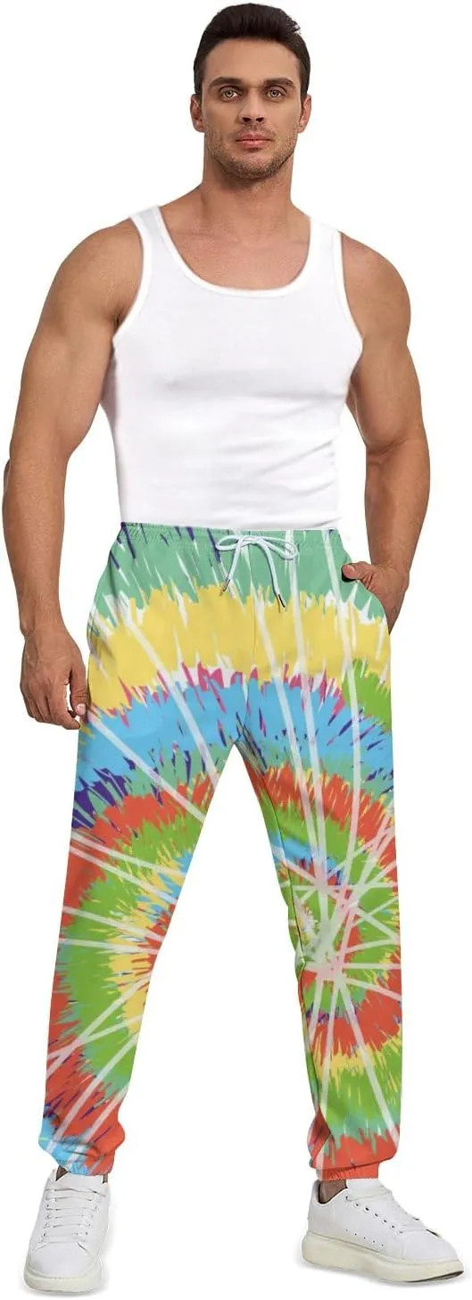 Sweatpants for Men Joggers Pant 3D Printed Sports Pants Casual Workout Pants Running Pants with Pockets