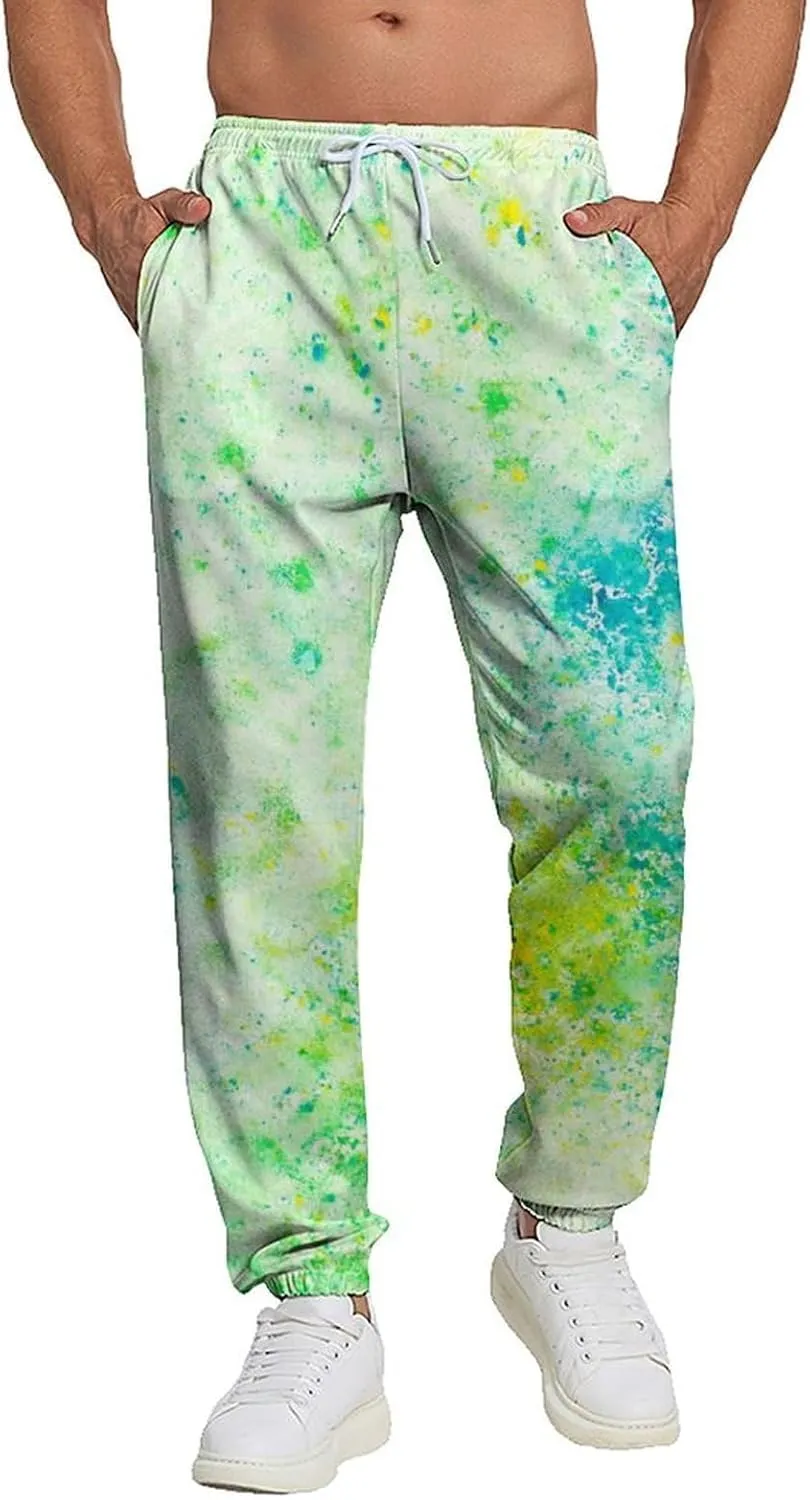 Sweatpants for Men Joggers Pant 3D Printed Sports Pants Casual Workout Pants Running Pants with Pockets