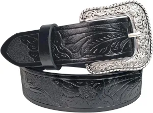 TOPACC Western Belts for Women Men Cowboy Cowgirl Belt for Jeans Pants Country Concert Outfit Rodeo
