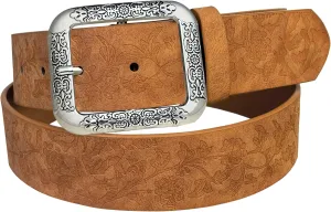 TOPACC Western Belts for Women Men Cowboy Cowgirl Belt for Jeans Pants Country Concert Outfit Rodeo