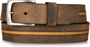 Wolverine Men's Reversible Full Grain Leather Belt | Heavy Duty | Workwear | Casual | Durable | Metal Buckle