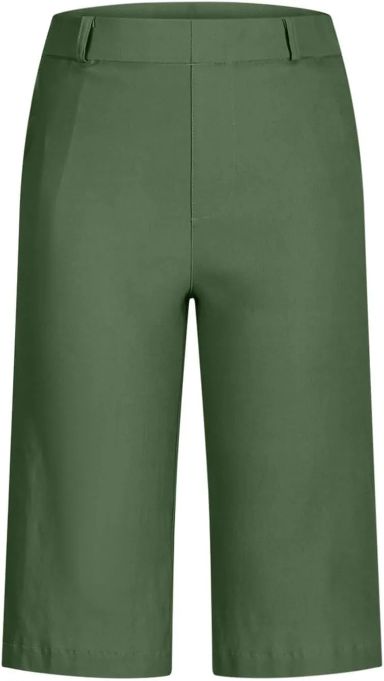Women's Bermuda Shorts, Summer Dressy Shorts for Women Chino Straight Leg High Waisted Casual Summer