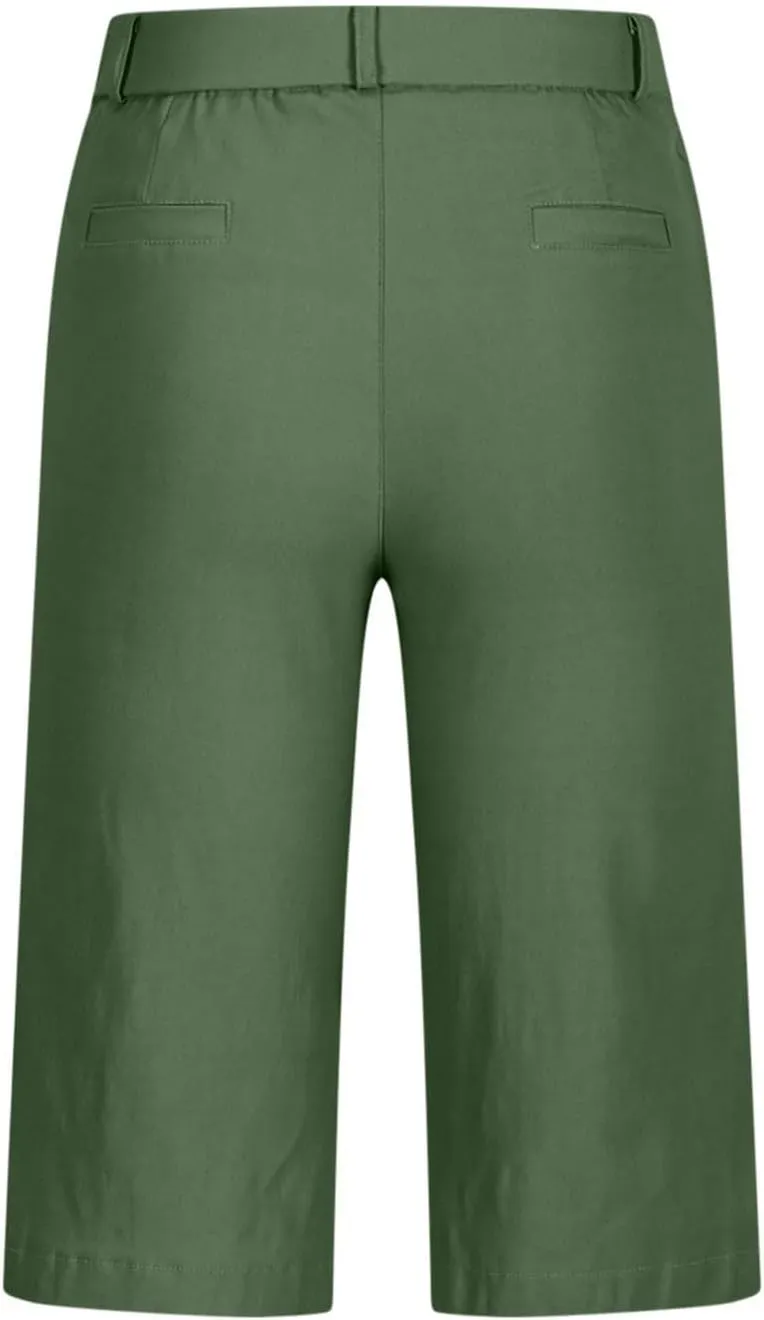Women's Bermuda Shorts, Summer Dressy Shorts for Women Chino Straight Leg High Waisted Casual Summer