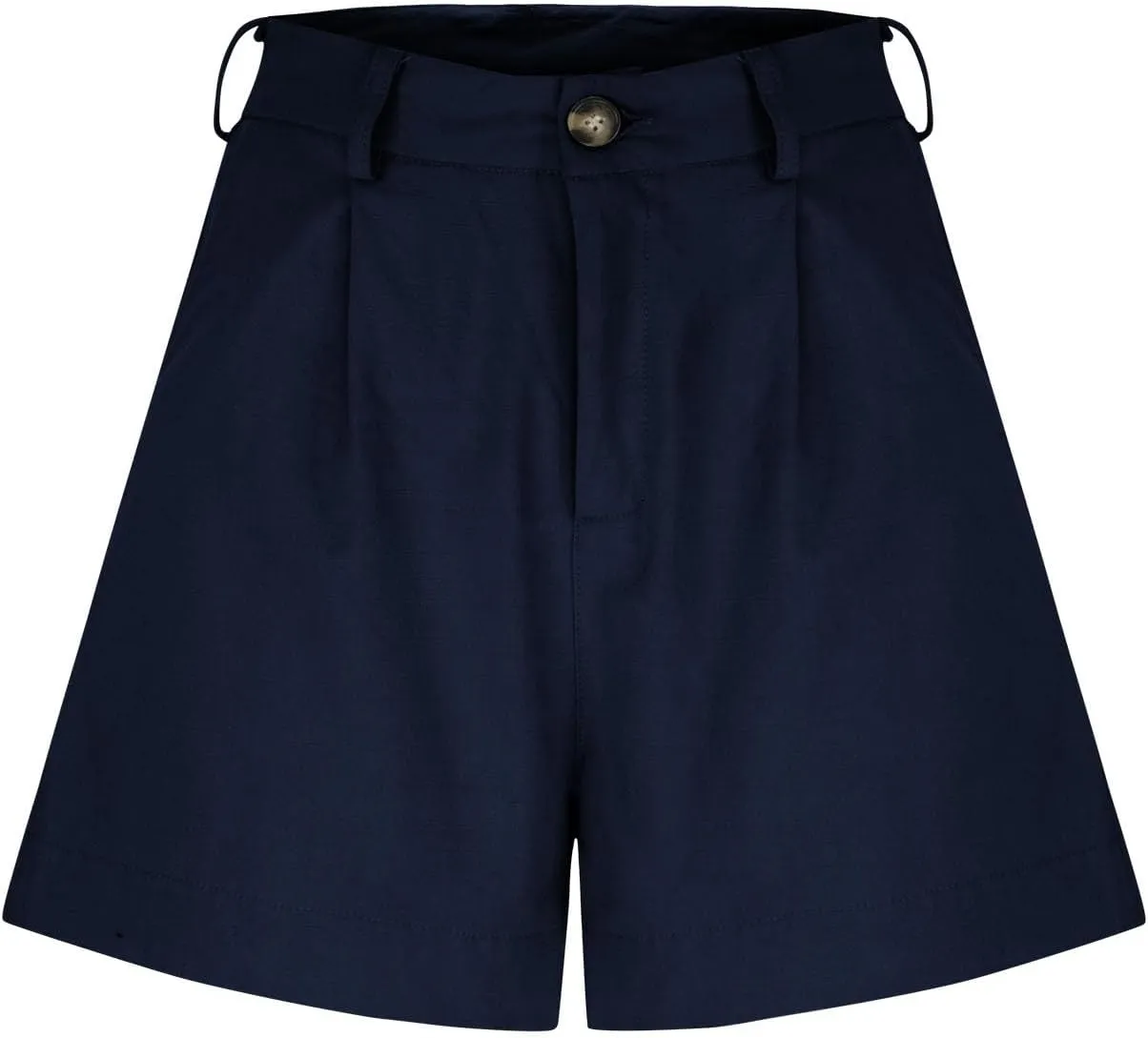 Womens Bermuda Wide Leg Shorts Summer Dressy High Waisted Plus Size Ladies Chino Linen Short with Pockets 2025 Trendy