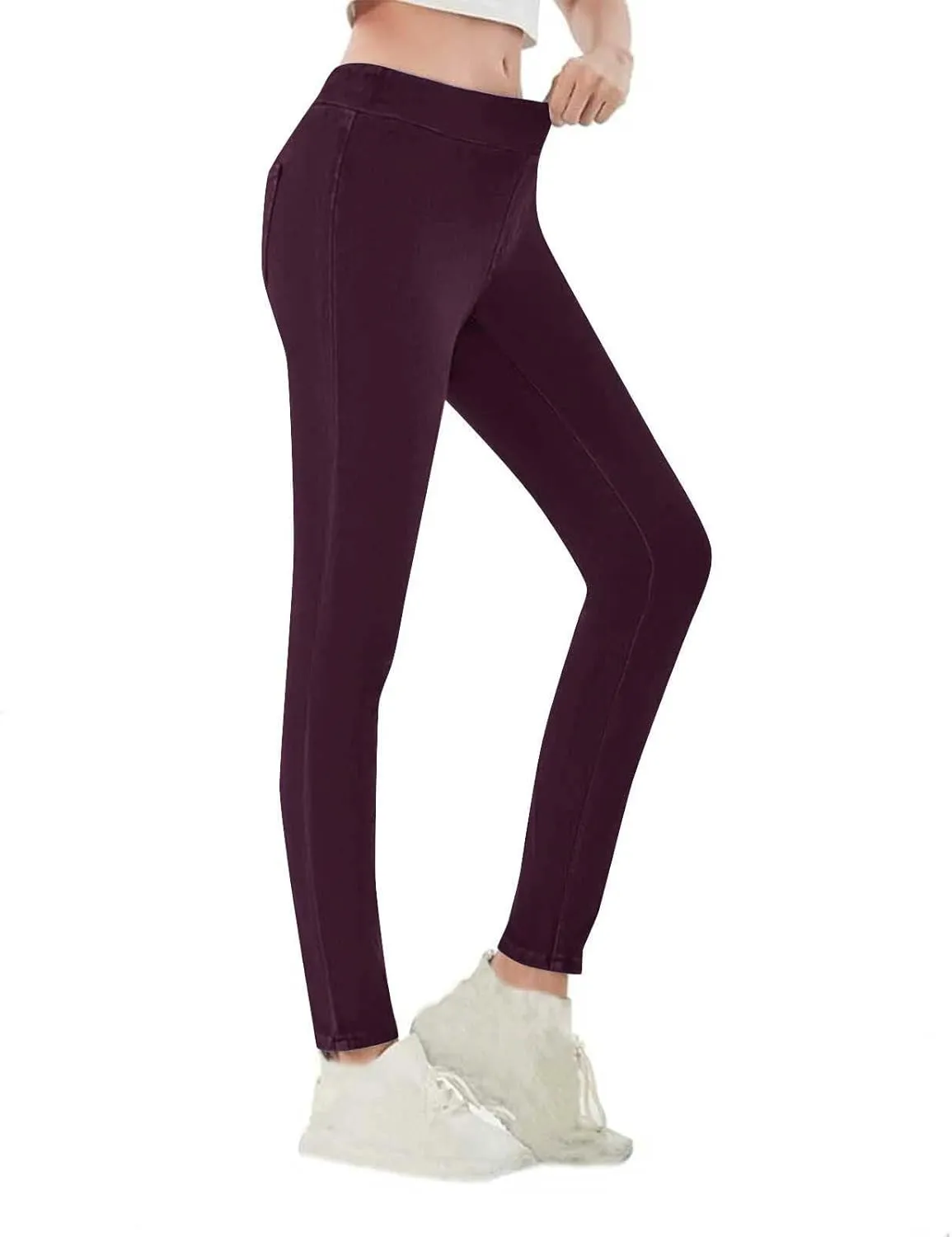 Womens Jeans Stretch Jeans High Waist Skinny Denim Pants High Waisted Relaxed Casual Leggings Cozy Leisure Pants