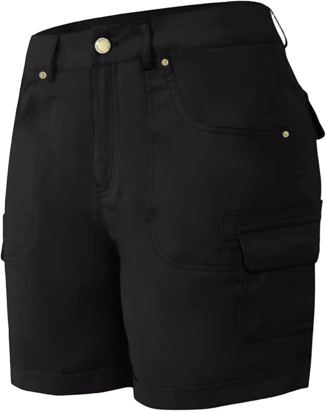 Womens Shorts 2025 Summer Casual Hiking Workout Vacation High Waisted Cargo Shorts Women with Pockets