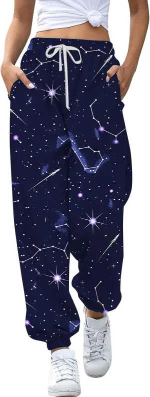 Womens Sweatpants 2024 Pants Halloween Themed Casual Loose Drawstring Pants Women Warm Pants Sweatpants Women 2024