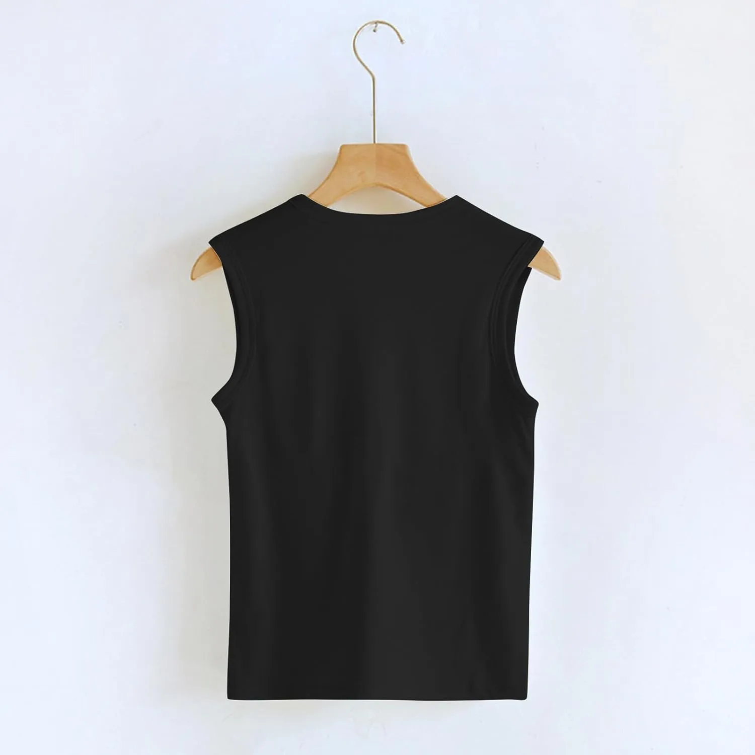 Womens Tank Tops with Built in Bra Summer Casual Basic Modal Padded Yoga Shirts Slim Fit Square Neck Camisoles Tees