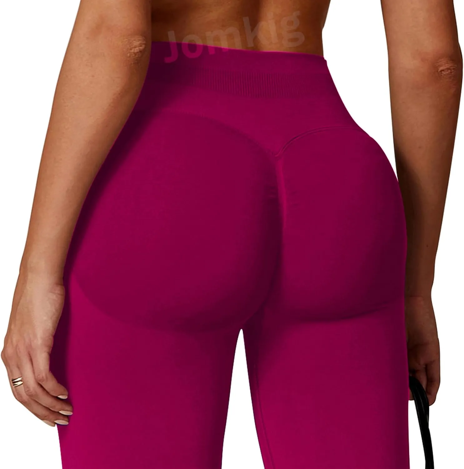 Womens Workout Leggings Seamless Tummy Control Yoga Pants Scrunch Butt Lifting Compression Gym Athletic Leggings