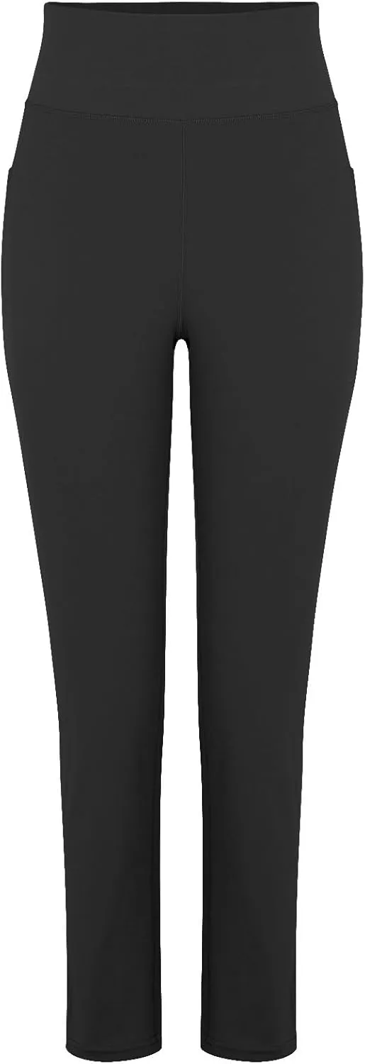 Yoga Pants Pants Women's Wide Casual Slim Leg Pants Loose Yoga Color Yoga Crossover Yoga Pants with Tummy Control