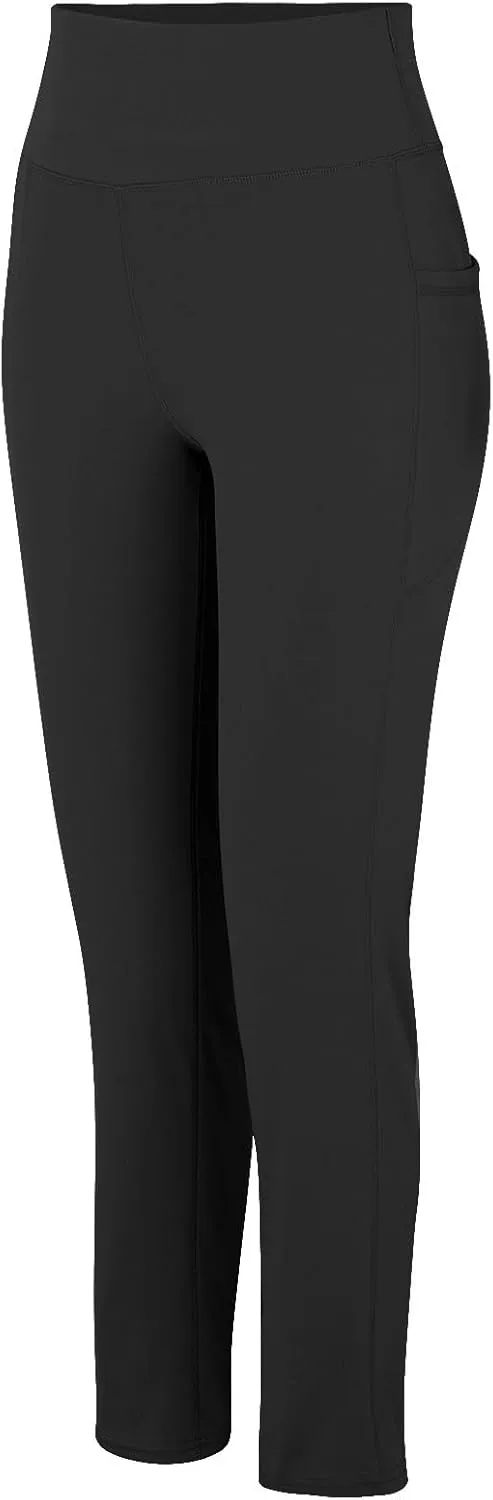 Yoga Pants Pants Women's Wide Casual Slim Leg Pants Loose Yoga Color Yoga Crossover Yoga Pants with Tummy Control